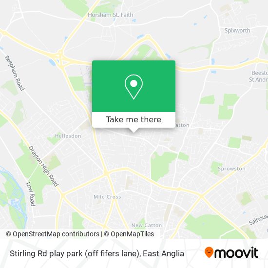 Stirling Rd play park (off fifers lane) map