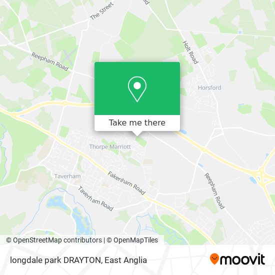 longdale park DRAYTON map