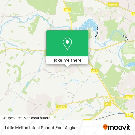 Little Melton Infant School map