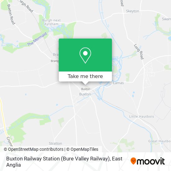 Buxton Railway Station (Bure Valley Railway) map