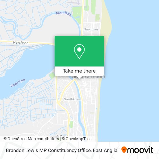 Brandon Lewis MP Constituency Office map