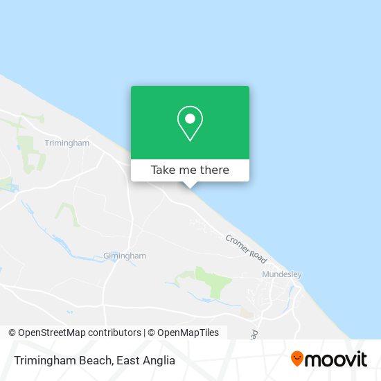 Trimingham Beach map