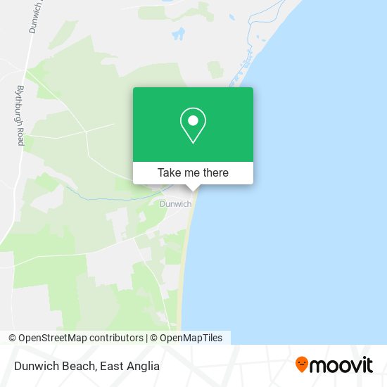 Dunwich Beach map