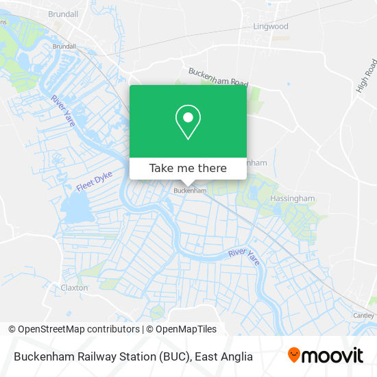 Buckenham Railway Station (BUC) map