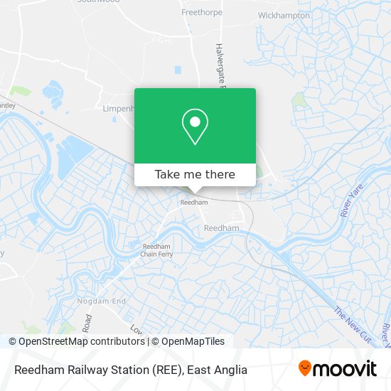 Reedham Railway Station (REE) map