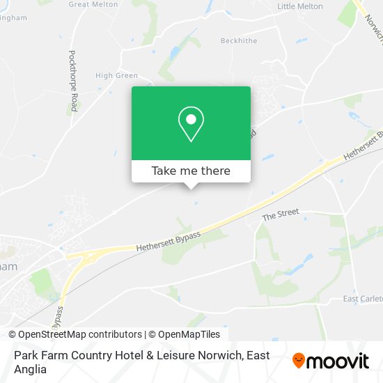 Park Farm Country Hotel & Leisure Norwich map