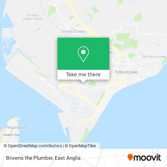 Browns the Plumber map