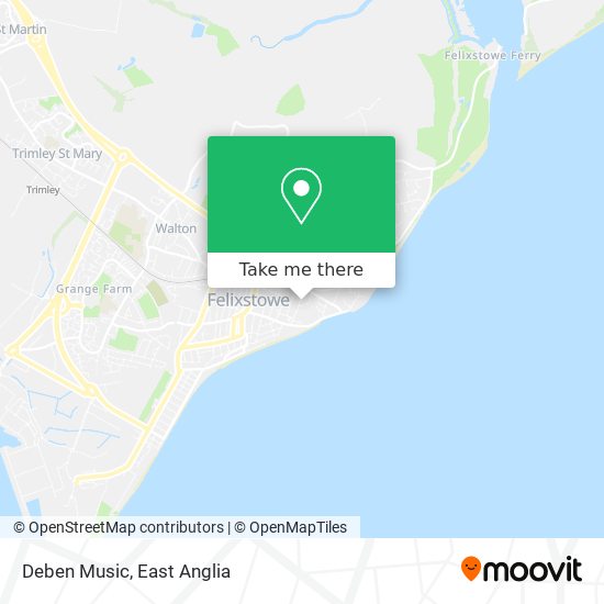 Deben Music map