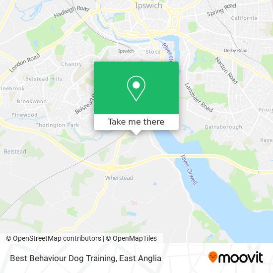 Best Behaviour Dog Training map