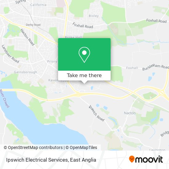 Ipswich Electrical Services map