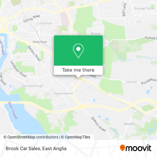 Brook Car Sales map