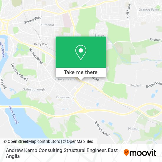 Andrew Kemp Consulting Structural Engineer map