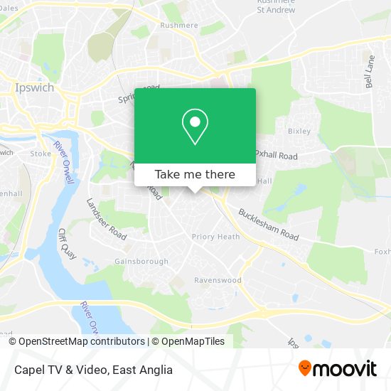 Capel TV & Video map