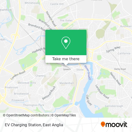 EV Charging Station map