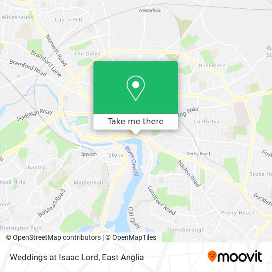 Weddings at Isaac Lord map