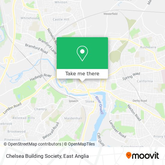 Chelsea Building Society map