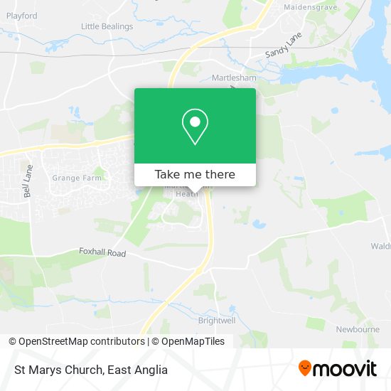 St Marys Church map