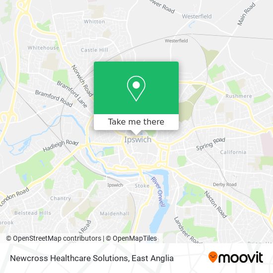 Newcross Healthcare Solutions map