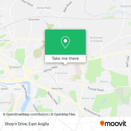 Shop'n Drive map