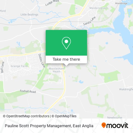 Pauline Scott Property Management map