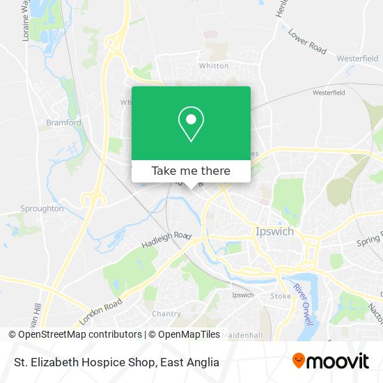 St. Elizabeth Hospice Shop map