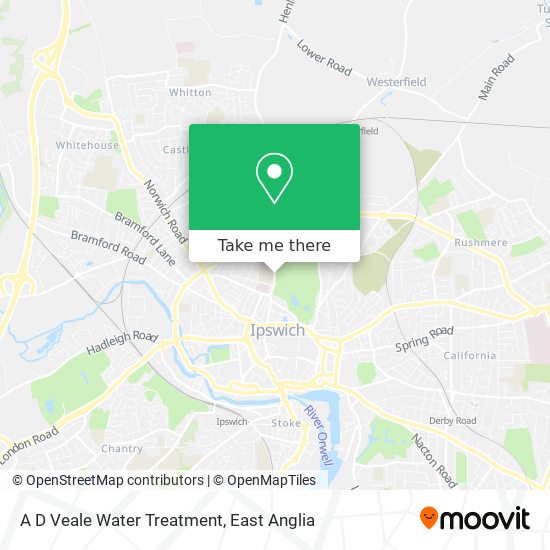 A D Veale Water Treatment map