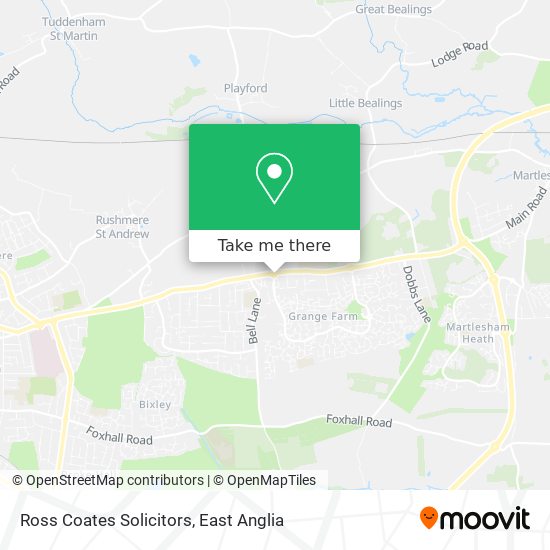 Ross Coates Solicitors map