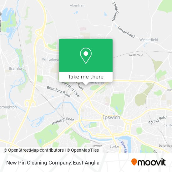 New Pin Cleaning Company map