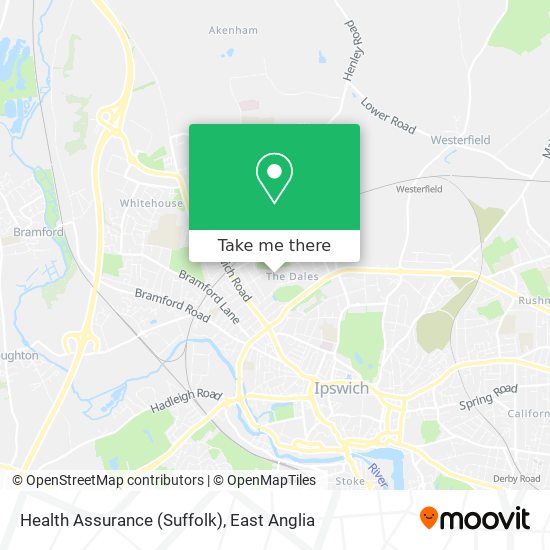 Health Assurance (Suffolk) map