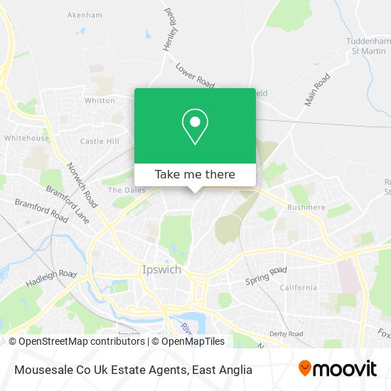 Mousesale Co Uk Estate Agents map