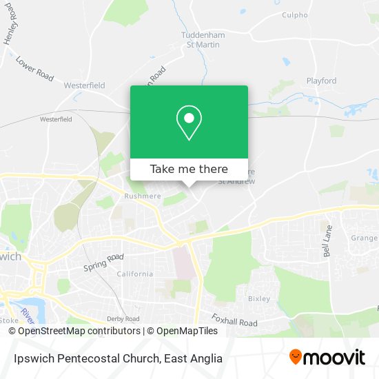 Ipswich Pentecostal Church map