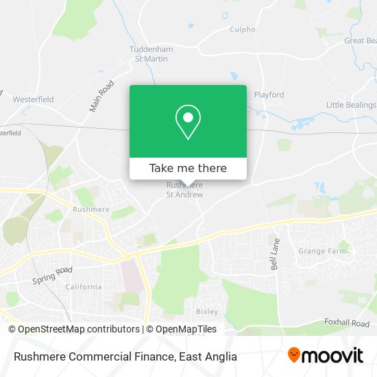 Rushmere Commercial Finance map