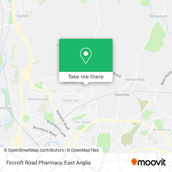 Fircroft Road Pharmacy map