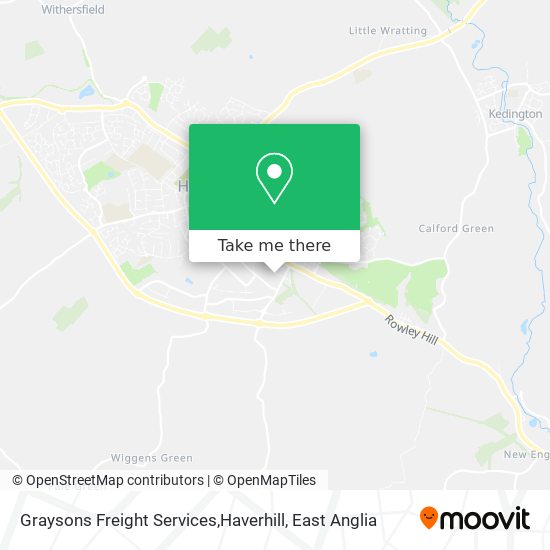 Graysons Freight Services,Haverhill map