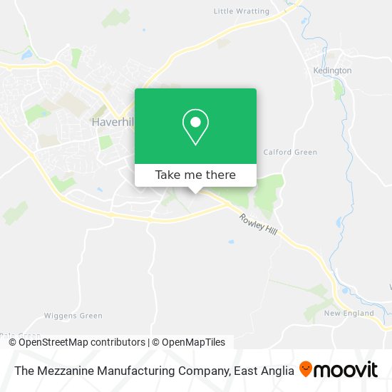 The Mezzanine Manufacturing Company map