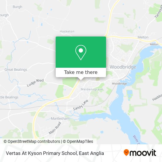 Vertas At Kyson Primary School map