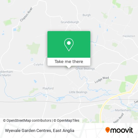 Wyevale Garden Centres map