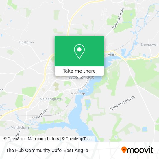 The Hub Community Cafe map