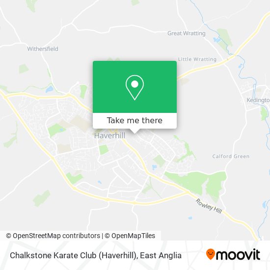Chalkstone Karate Club (Haverhill) map