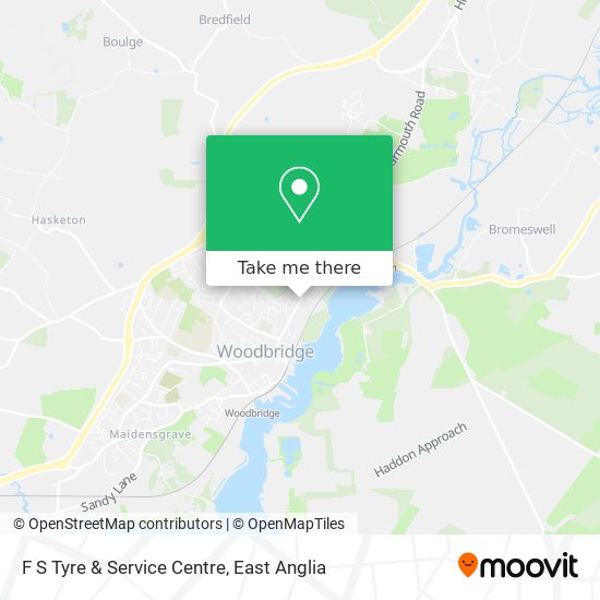 F S Tyre & Service Centre map