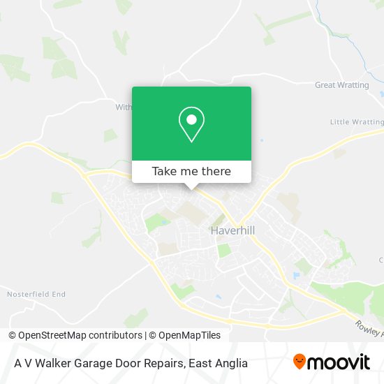 A V Walker Garage Door Repairs map