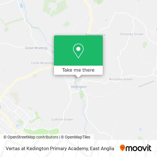 Vertas at Kedington Primary Academy map