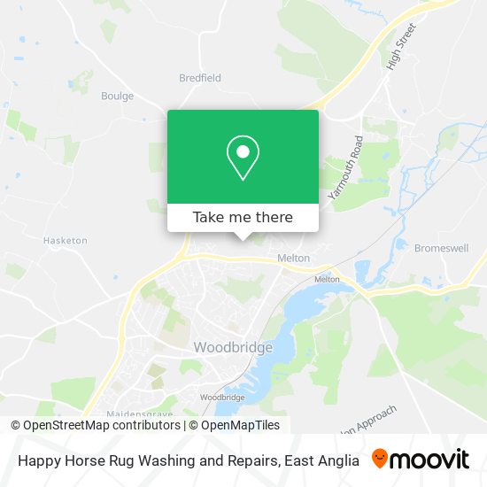 Happy Horse Rug Washing and Repairs map