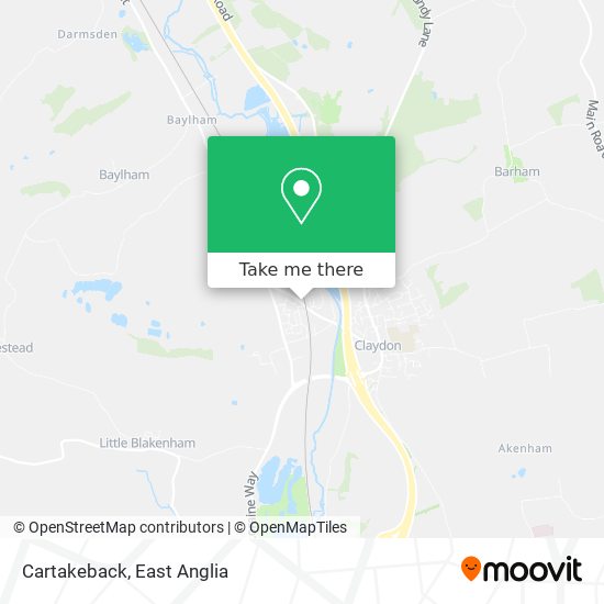 Cartakeback map