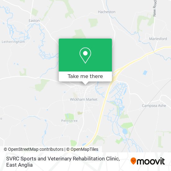 SVRC Sports and Veterinary Rehabilitation Clinic map