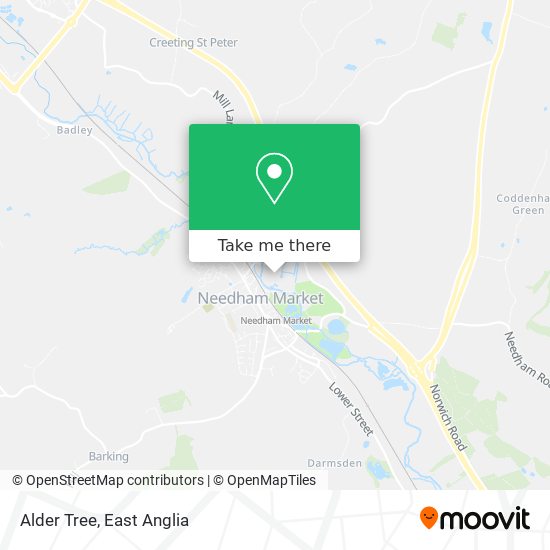 Alder Tree map
