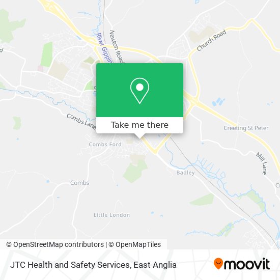 JTC Health and Safety Services map