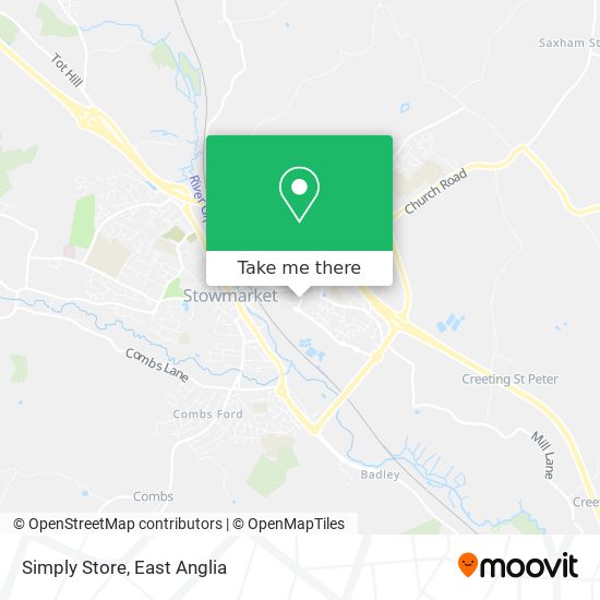 Simply Store map