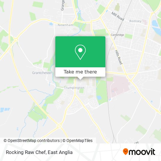 Rocking Raw Chef map