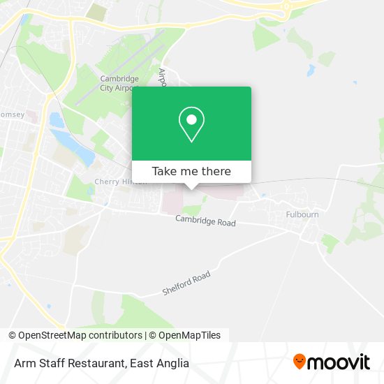 Arm Staff Restaurant map